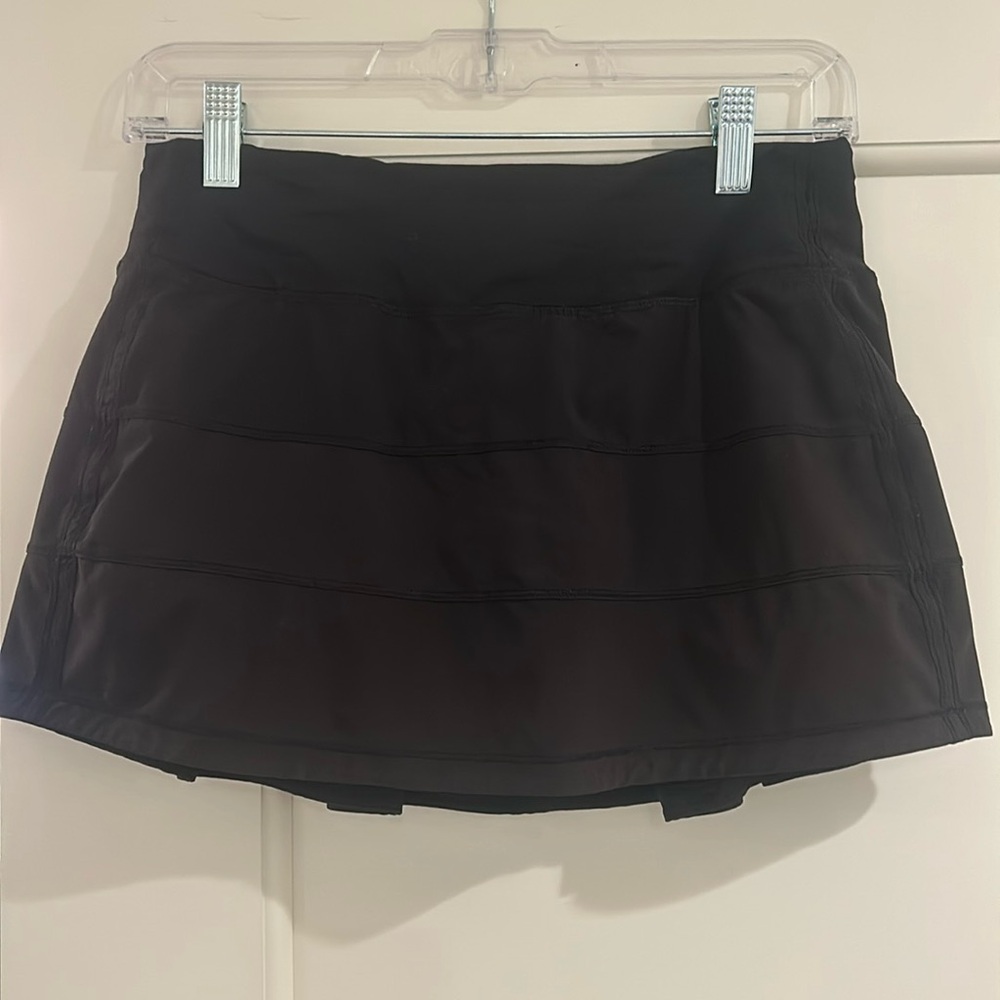 Lululemon Black Pace Rival Skirt